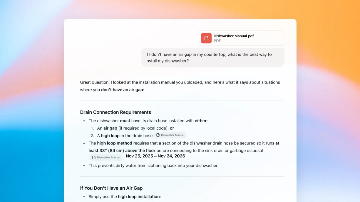 ZeroTwo AI | A ZeroTwo interface showing step-by-step reset instructions for a device. The response includes sections for 'Electrical Reset' and 'Control Panel Reset (Test Cycle Method),' detailing how to power cycle or use the dishwasher's control panel to perform a reset.