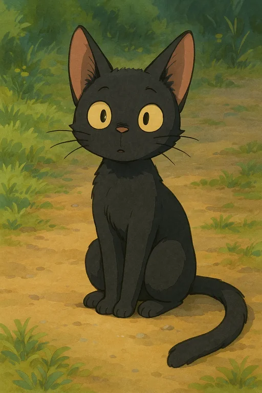 Studio Ghibli-inspired painterly concept art from Gemini