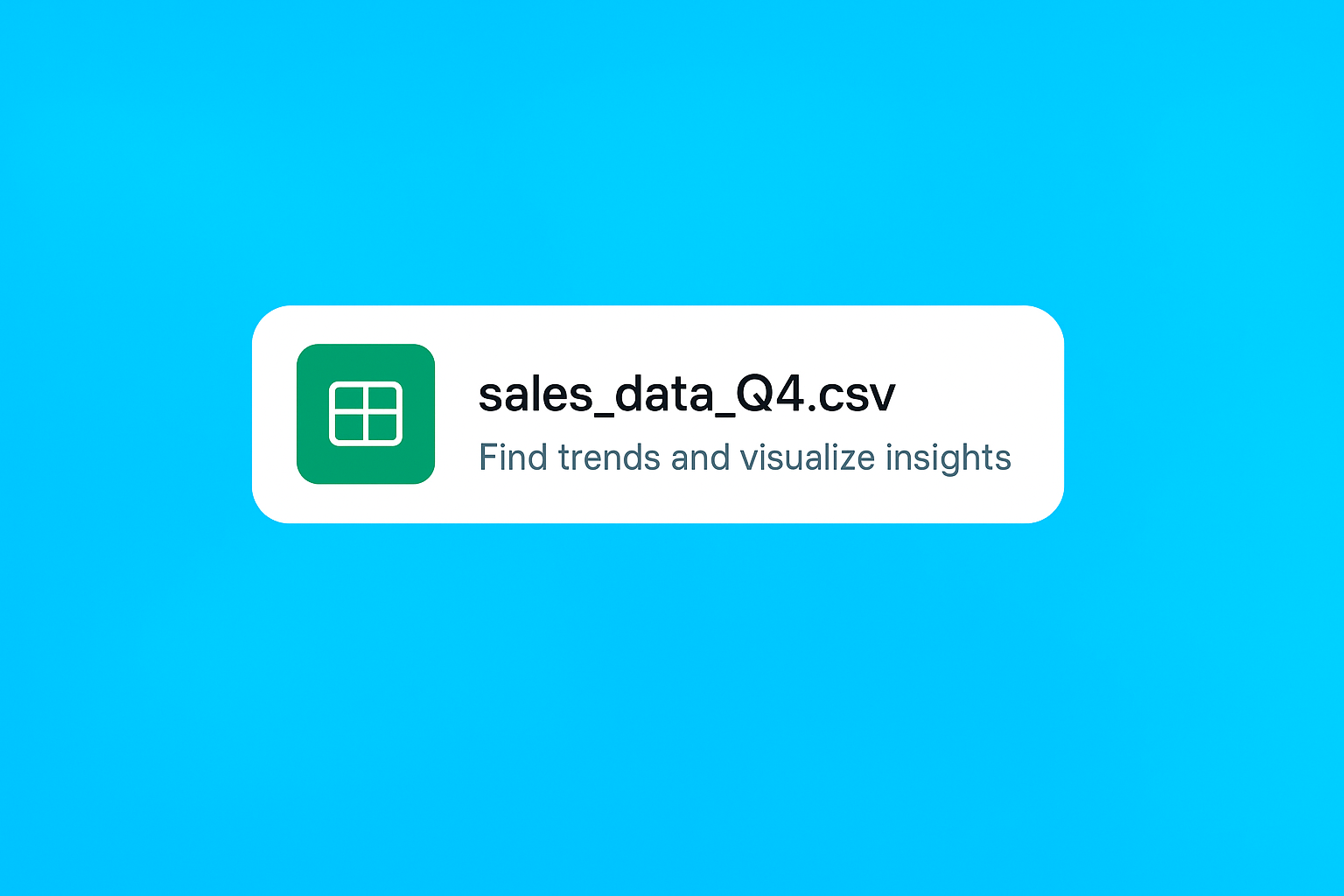 ZeroTwo AI | AI agent platform | Data Analysis
